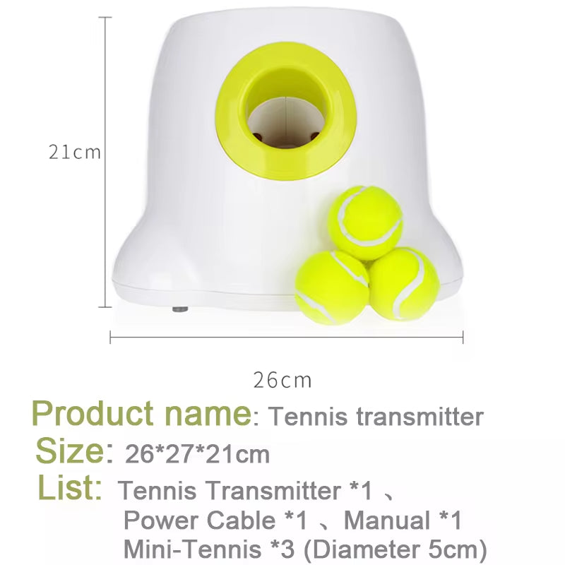 Unleash the Fun! Automatic Tennis Ball Launcher for Dogs - Perfect for Playtime! ๐ถ๐พ