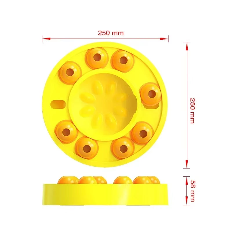 Dog Puzzle Toys Slow Feeder Interactive Increase Puppy IQ Food Dispenser Slowly Eating Nonslip Bowl Pet Cat Dogs Training Game